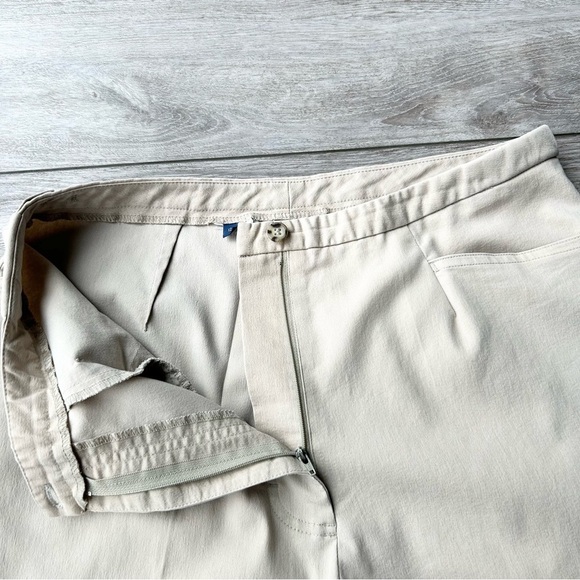 TILLEY ENDURABLES Beige Straigjt  Leg Cropped Outdoor Pants - Picture 4 of 13